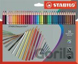 STABILO aquacolor (36 kusov v kartónovom púzdro)
