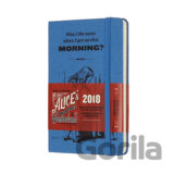 Moleskine – 12-mesačný plánovací diár Alica v krajine zázrakov 2018