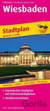 Wiesbaden 1:14 000 / plán města