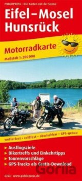 Eifel-Moselle-Hunsrück 1:200 000 / motocyklová mapa