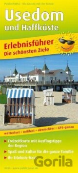 Usedom und Haffküste 1:120 000 / mapa s průvodcem