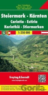 Štýrsko-Korutany 1:250 000 / automapa