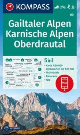60 Gailtaler Alpen, Karnische Alpen, Oberdrautal 1: 50 000