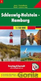 Šlesvicko-Holštýnsko-Hamburg 1:150 000 / automapa