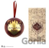 Harry Potter Vianočná dekorácia s puzzle - Záškodnícka mapa