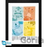 Pokémon Zarámovaný plagát - Pikachu