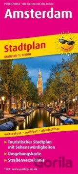 Amsterdam 1:14 000 / plán města
