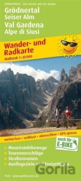 Val Gardena, Alpe di Siusi / Val Gardena, Alpe di Siusi 1:35 000 / turistická a cykloturistická mapa