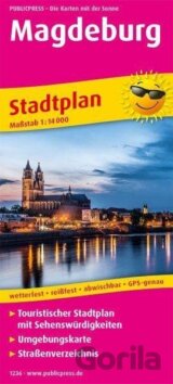 Magdeburg 1:14 000 / plán města