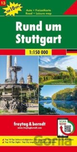 Okolí Stuttgartu 1:150 000 / automapa