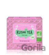Kusmi Tea Porciovaný zelený čaj Green Rose Bio, 20 vrecúšok
