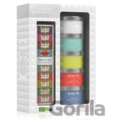 Kusmi Tea Darčeková sada Alain Ducasse, set 5 čajových miniatúr s čajovým sitkom