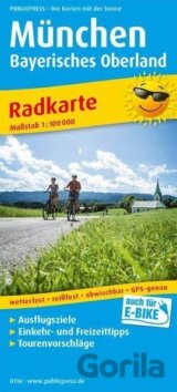 Mnichov-Bavorská vysočina 1:100 000 / cyklistická mapa
