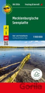 Mecklenburgische Seenplatte 1:100 000 / turistická a cykloturistická mapa