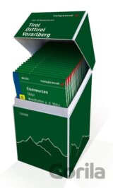 Tyrolsko-Osttirol-Vorarlberskon 1:50 000 / sada 22 turistických a cykloturistických map