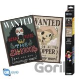 One Piece Set plagátov - Wanted Chopper & Brook 2 ks