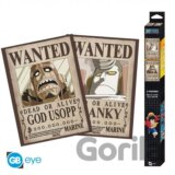 One Piece Set plagátov - Wanted Usopp & Franky 2 ks