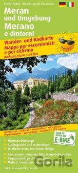 Merano a okolí 1:35 000 / turistická a cykloturistická mapa