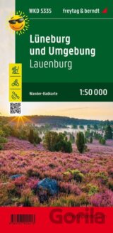 Lüneburg a okolí, Lauenburg 1:50 000 / turistická a cykloturistická mapa