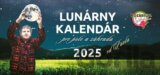 Stolový Lunárny kalendár pre pole a záhradu 2025 od Pavla