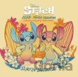 Oficiálny nástenný kalendár - organizér Disney 2025 - Lilo & Stitch: Sladké Surfovanie