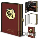 Poznámkový A5 blok Harry Potter: Nástupište 9 3/4
