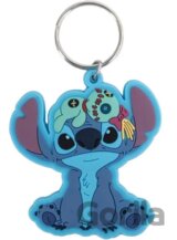 Pryžový prívesok na kľúče Disney - Lilo & Stitch: Stitch s hračkou