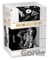 Darčekový set - hrnček s ponožkami Harry Potter: Temné umenie