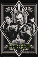 Plagát Beetlejuice 2: Čierna & biela