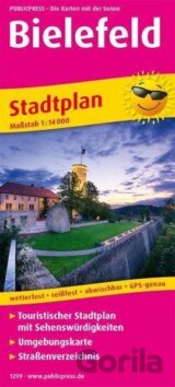 Bielefeld 1:14 000 / plán města