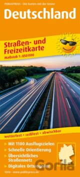 Německo 1:850 000 / automapa