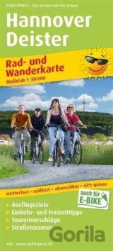 Hanover-Deister 1:50 000 / cyklistická a turistická mapa