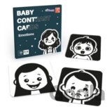 Kontrastné kartičky - emócie