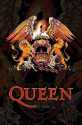 Textilný plagát - vlajka Queen: Crest