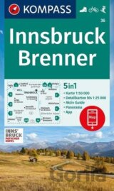 36 Innsbruck, Brenner 1: 50 000