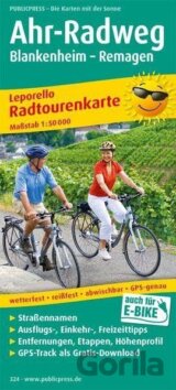 Ahr Blankenheim-Remagen 1:50 000 / cyklistická mapa