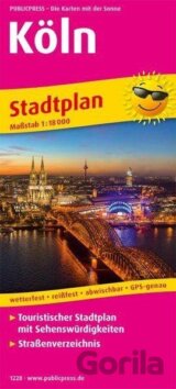 Kolín nad Rýnem 1:18 000 / plán města