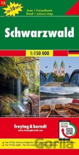 Černý les 1:150 000 / automapa