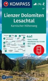 Lienzer Dolomiten, Lesachtal, Karnischer Höhenweg 1: 50 000