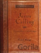 Jesus Calling, Large Text Brown Leathersoft, with Full Scriptures