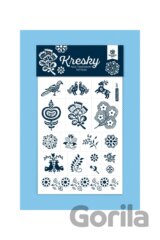 Kresky: Slovakia Gift modrotlačové