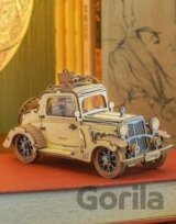 NiXiM Dřevěné 3D puzzle/Retro auto