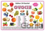 Súbor 24 kariet - Ovocie