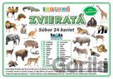 Súbor 24 kariet - Zvieratá (exotické)