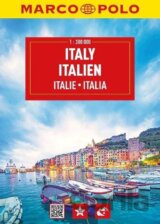 Itálie 1:300 000 / cestovní atlas MARCO POLO (spirála)