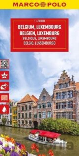 Belgie, Lucembursko 1:250 000 / cestovní mapa MARCO POLO