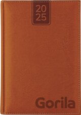 Diář 2025 Nebraska Light Brown, týdenní A5