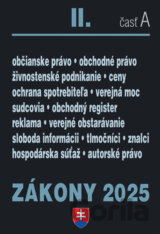Zákony II. A / 2025 - Obchodné a občianske právo