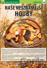 Naučné karty: Naše nejznámější houby