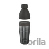 KeepCup Traveller Thermal KIT (pohár a fľaša 2v1) Nitro Black L